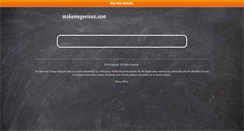 Desktop Screenshot of makemegenious.com